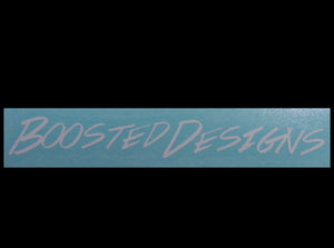 Boosted Designs 6" Sticker - Boosted Designs