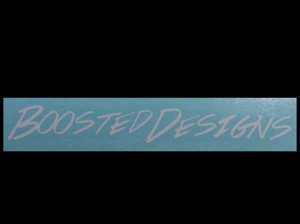 Boosted Designs 6" Sticker - Boosted Designs