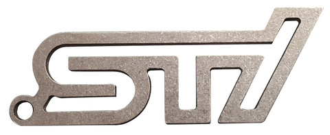 Boosted Designs Stainless Steel Subaru STi key chain - Boosted Designs
