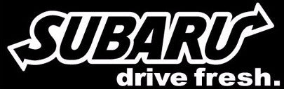 "Subaru Drive Fresh" Vinyl Sticker - Boosted Designs