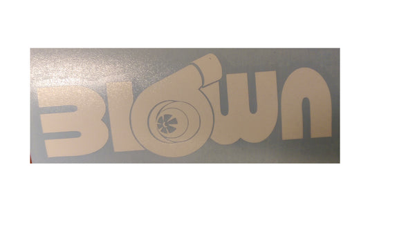 "Blown" Vinyl Sticker - Boosted Designs