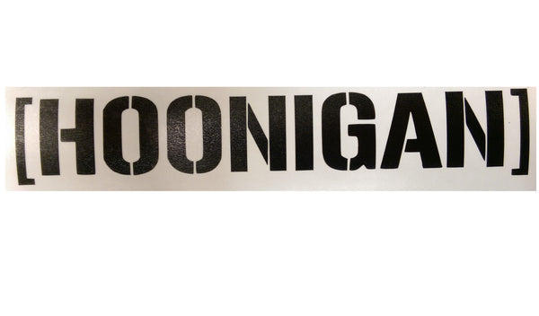 "HOONIGAN" Vinyl Sticker - Boosted Designs