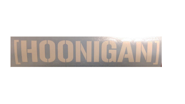 "HOONIGAN" Vinyl Sticker - Boosted Designs